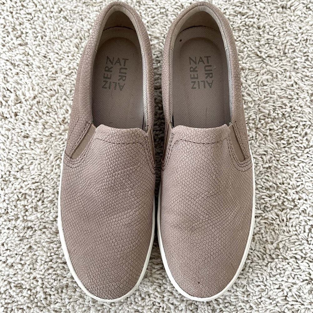 Tan Slip-on Sneakers